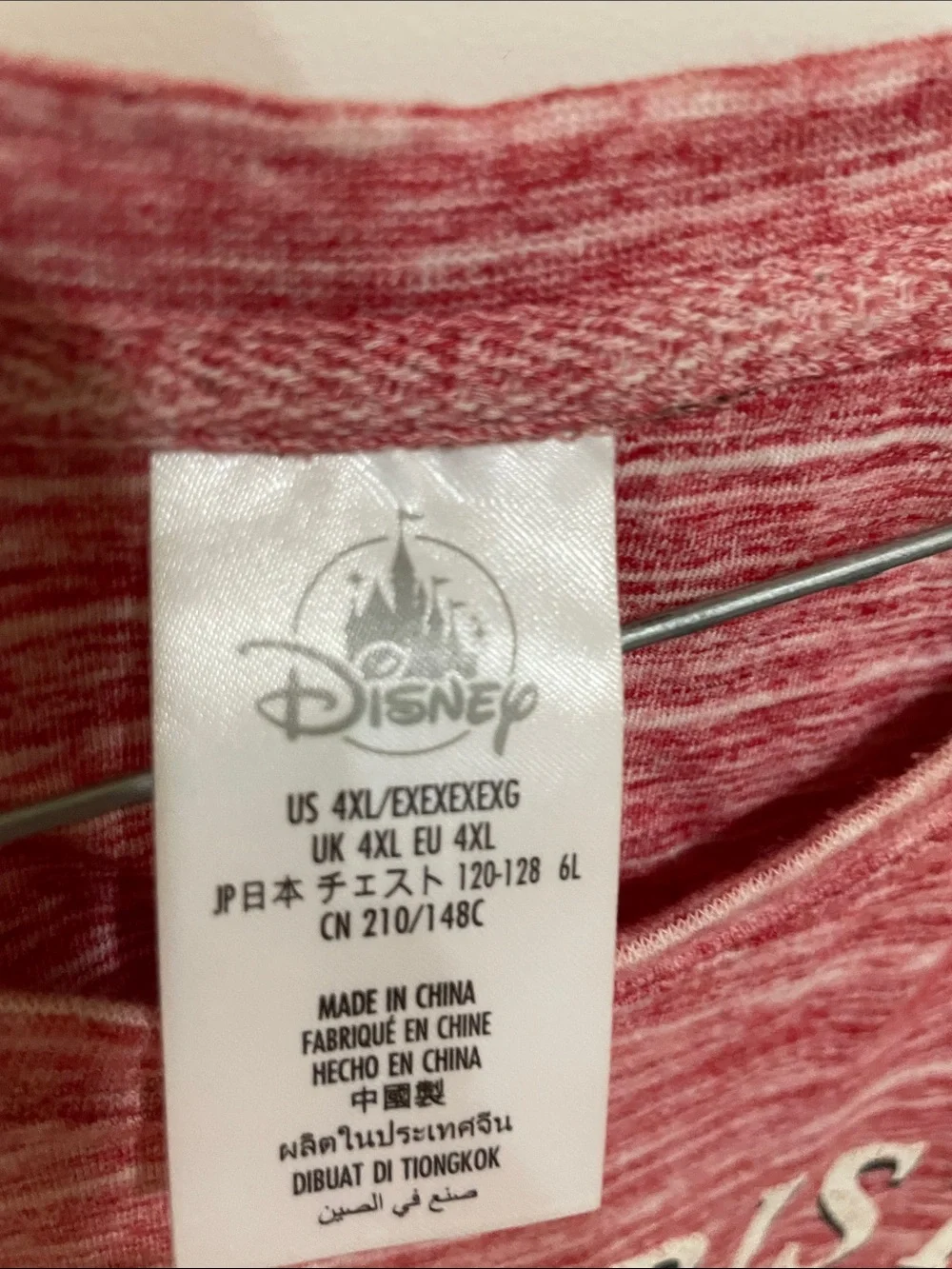 Disney Mickey Mouse Holiday Lodge Tee men’s 4xl